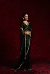 Mehek 1240A To 1240F Tissue Chiffon With Hand Work Jerquen Work Saree Wholesalers In Delhi